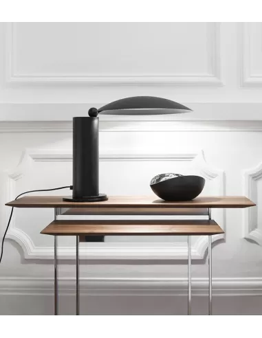 LUMEN CENTER WASHINGTON LAMPADA TAVOLO NERO HALO